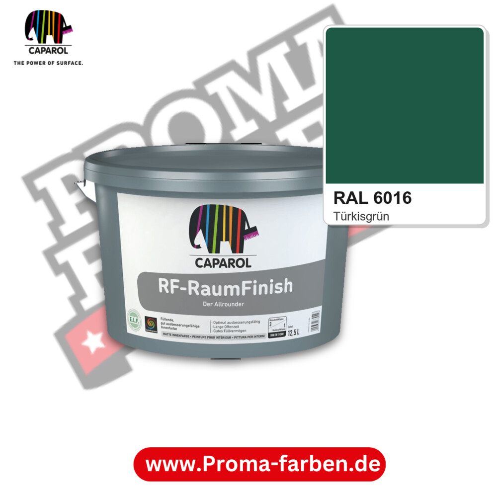 Caparol RF-RaumFinish RAL 6016 kaufen Proma Farben Hamburg