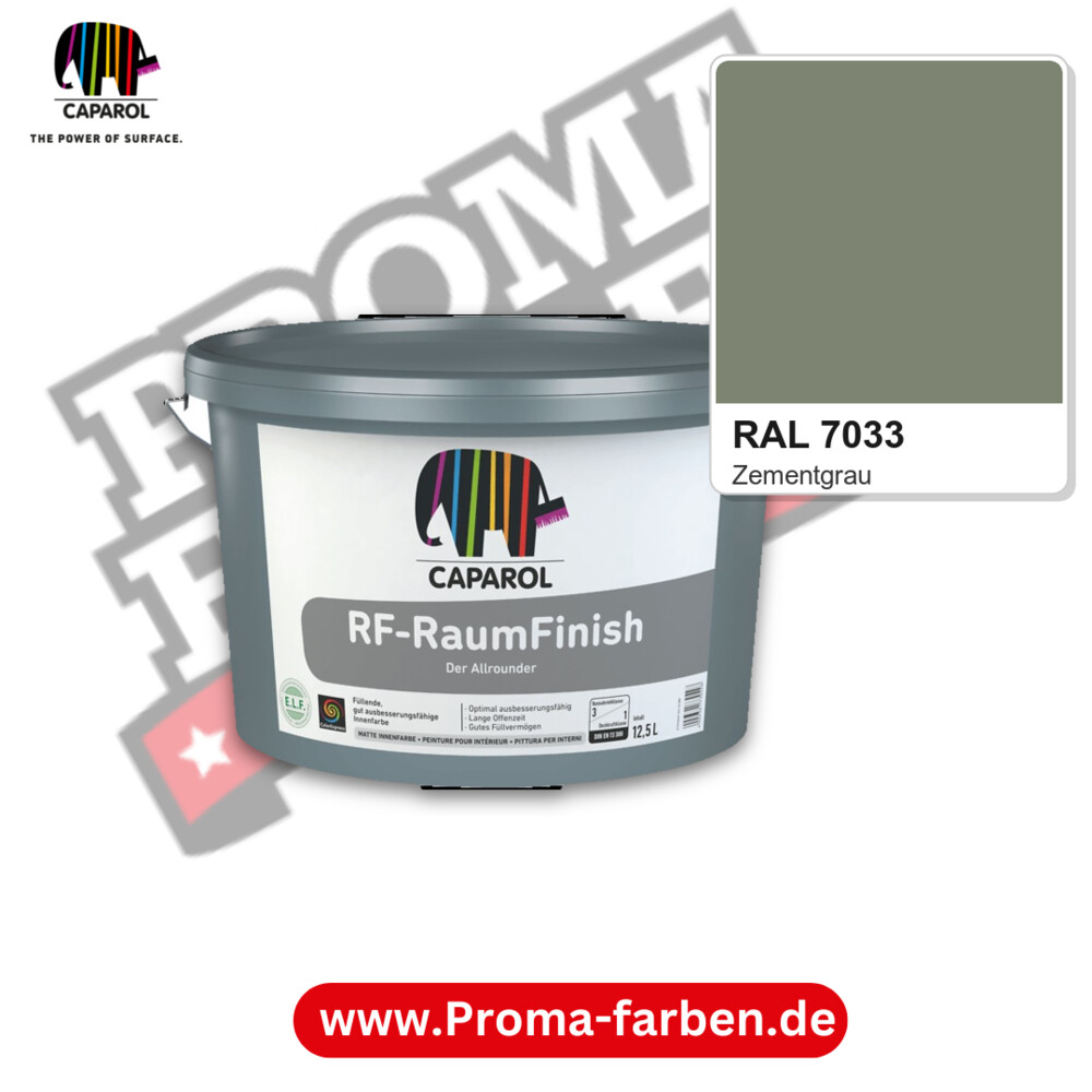 Caparol RF-RaumFinish RAL 7033 kaufen Proma Farben Hamburg