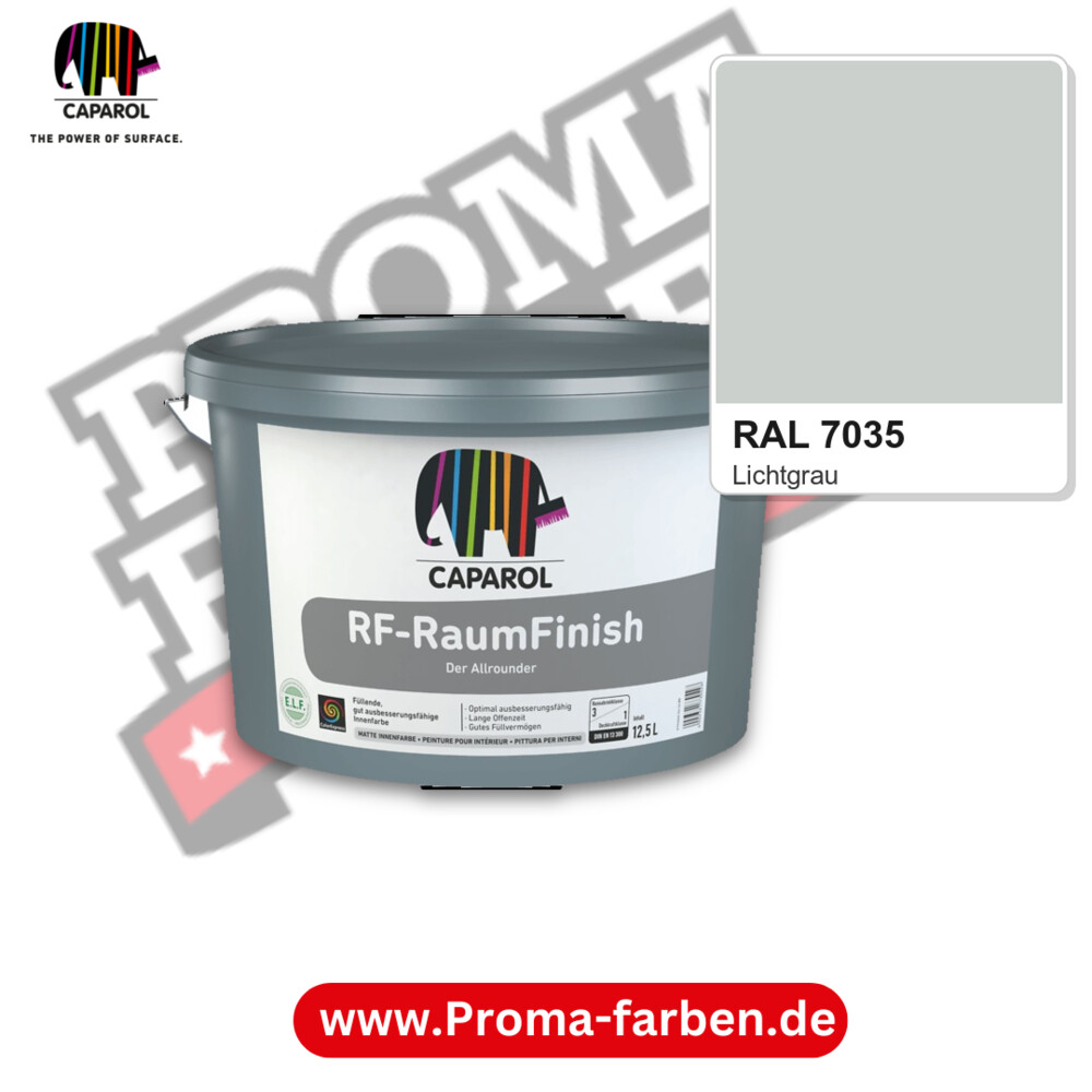 Caparol RF-RaumFinish RAL 7035 kaufen Proma Farben Hamburg