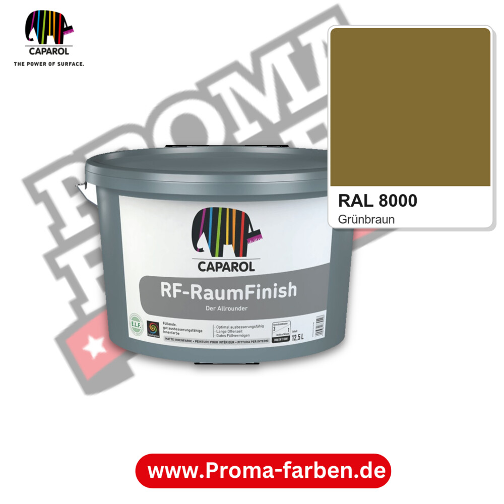 Caparol RF-RaumFinish RAL 8000 kaufen Proma Farben Hamburg