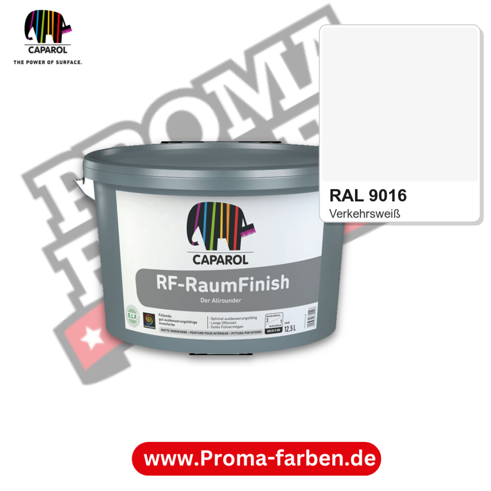 Caparol RF-RaumFinish RAL 9016 kaufen Proma Farben Hamburg