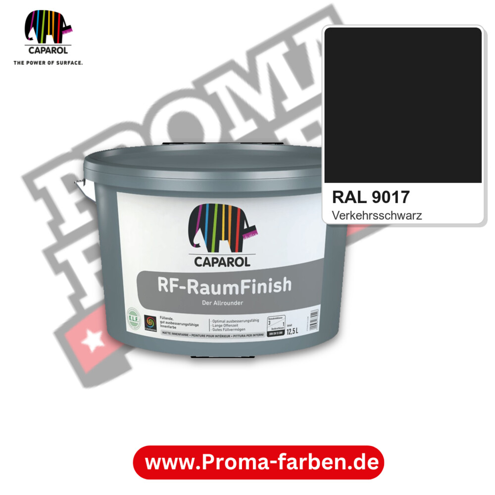 Caparol RF-RaumFinish RAL 9017 kaufen Proma Farben Hamburg