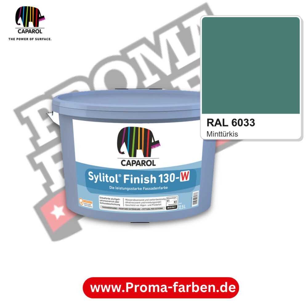 Caparol Sylitol® Finish 130-W RAL 6033 kaufen Proma Farben Hamburg