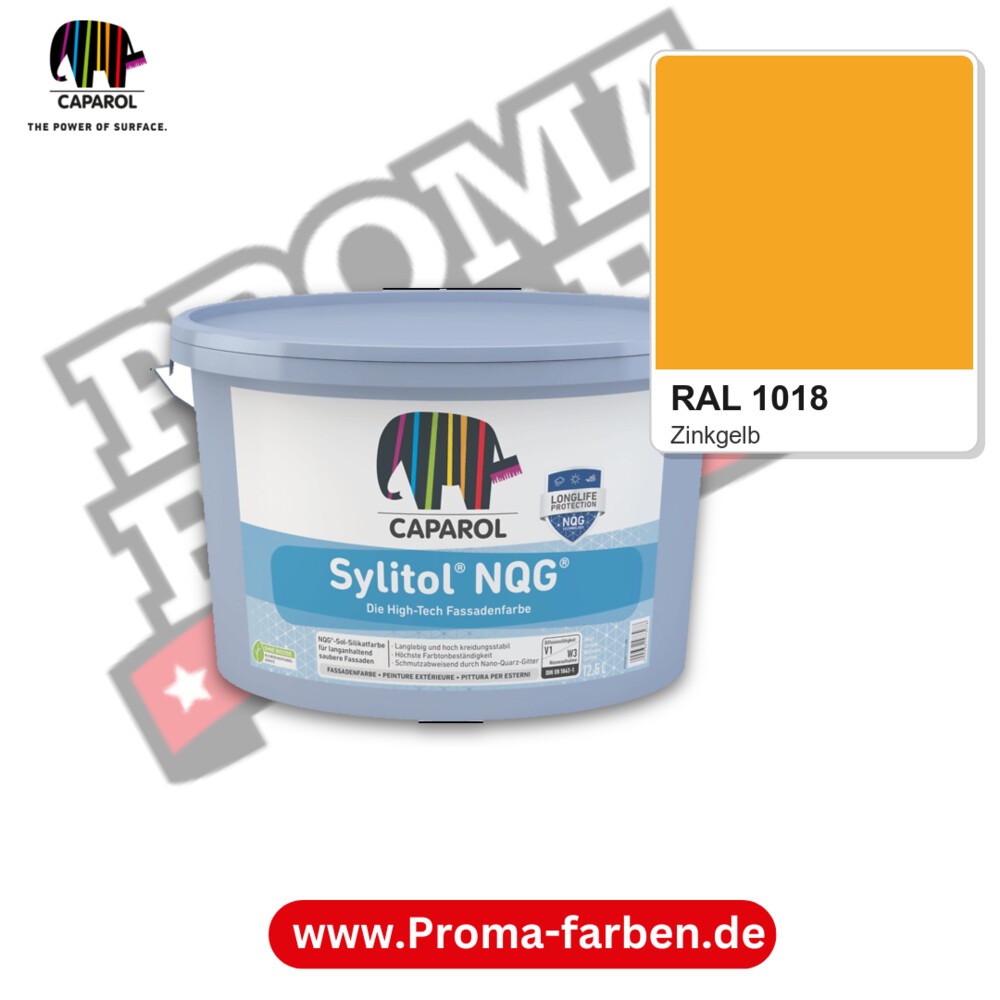 Caparol Sylitol® NQG-W RAL 1018 kaufen Proma Farben Hamburg