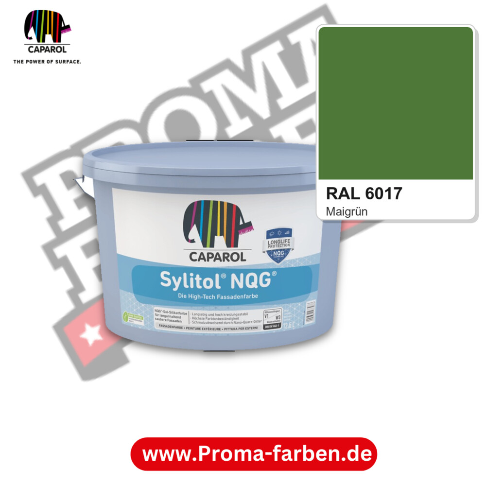 Caparol Sylitol® NQG-W RAL 6017 kaufen Proma Farben Hamburg