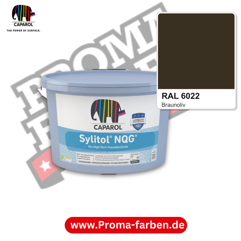 Caparol Sylitol® NQG-W RAL 6022 kaufen Proma Farben Hamburg