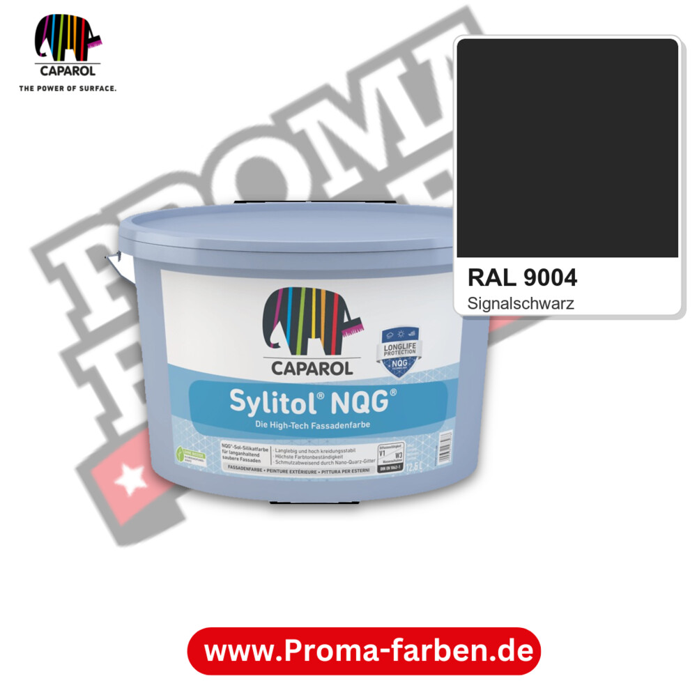 Caparol Sylitol® NQG-W RAL 9004 kaufen Proma Farben Hamburg
