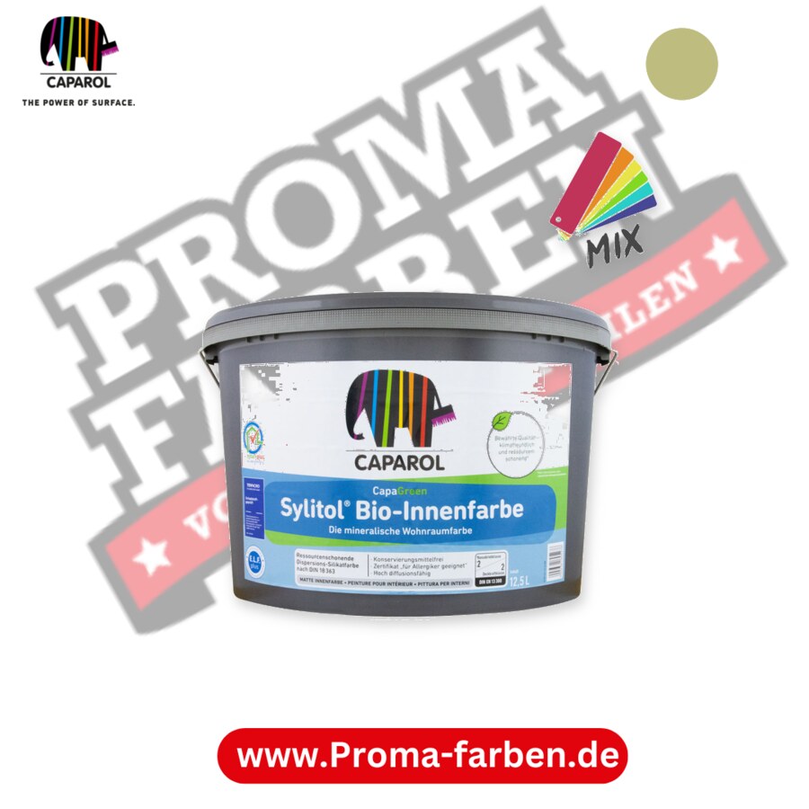 Caparol Sylitol Bio Innenfarbe RAL 1000 kaufen Proma Farben Hamburg