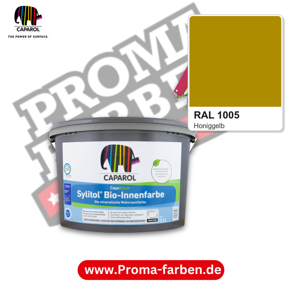 Caparol Sylitol Bio Innenfarbe RAL 1005 kaufen Proma Farben Hamburg