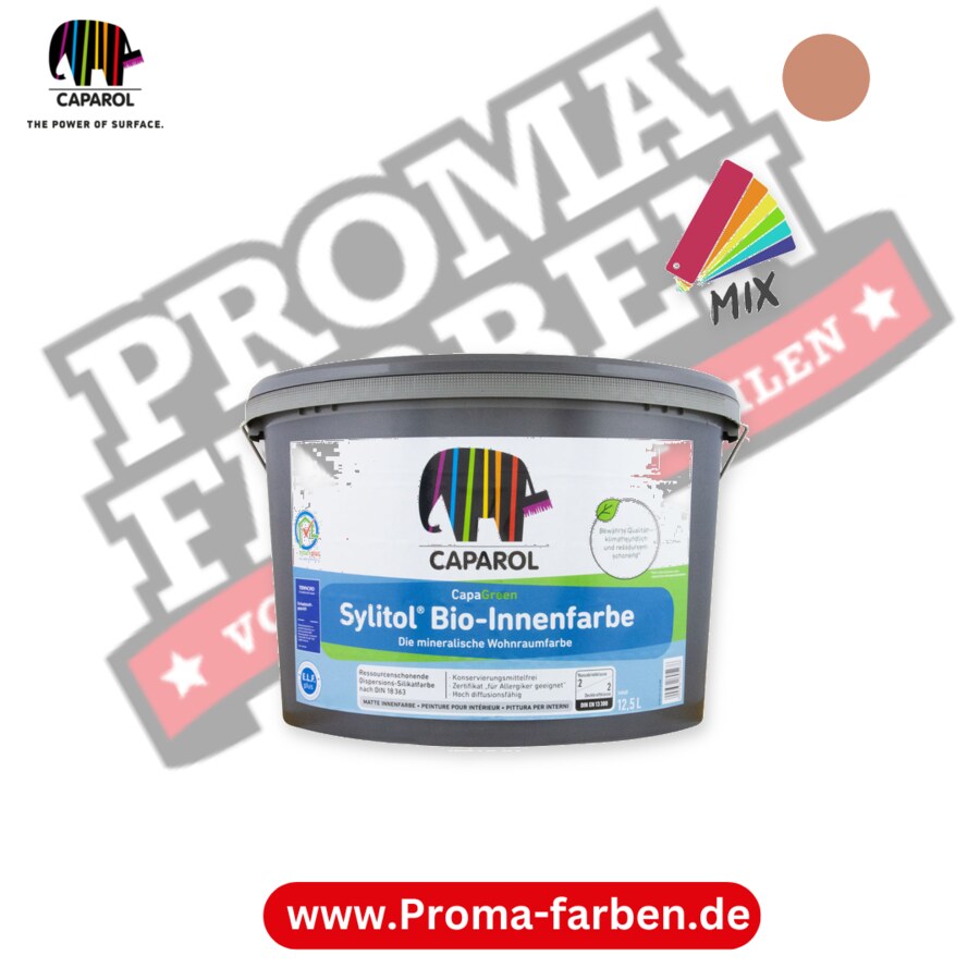 Caparol Sylitol Bio Innenfarbe RAL 3012 kaufen Proma Farben Hamburg