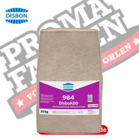 Disbon 984 DisboADD Quarzsandmischung, farbig 0,4 - 0,8 mm kaufen bei Proma Farben