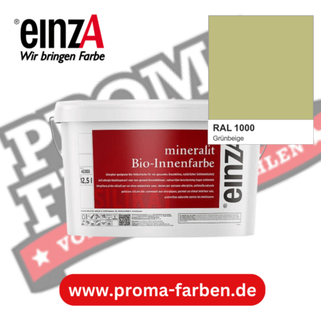 einzA mineralit Bio-Innenfarbe RAL 1000 Grünbeige