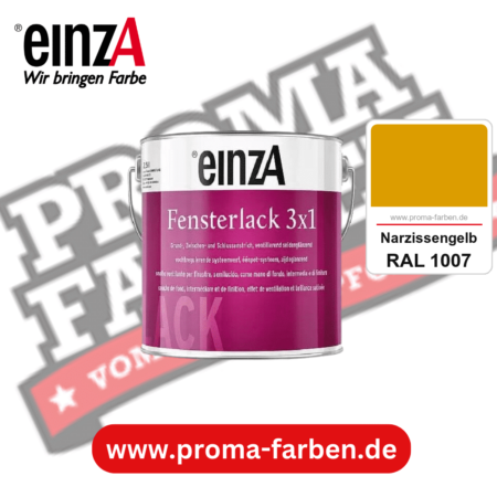 einzA Fensterlack 3x1 kaufen bei Proma Farben RAL 1007 Narzissengelb