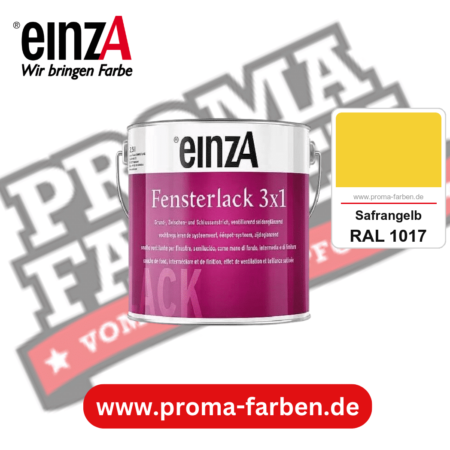 einzA Fensterlack 3x1 kaufen bei Proma Farben RAL 1017 Safrangelb
