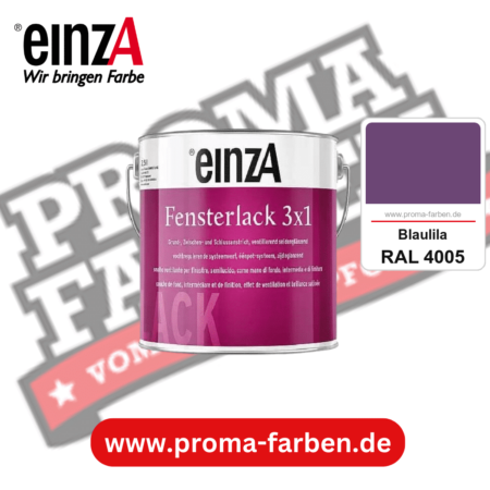 einzA Fensterlack 3x1 kaufen bei Proma Farben RAL 4005 Blaulila