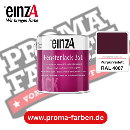 einzA Fensterlack 3x1 kaufen bei Proma Farben RAL 4007 Purpurviolett