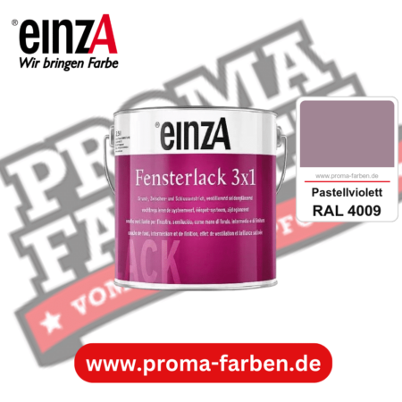 einzA Fensterlack 3x1 kaufen bei Proma Farben RAL 4009 Pastellviolett