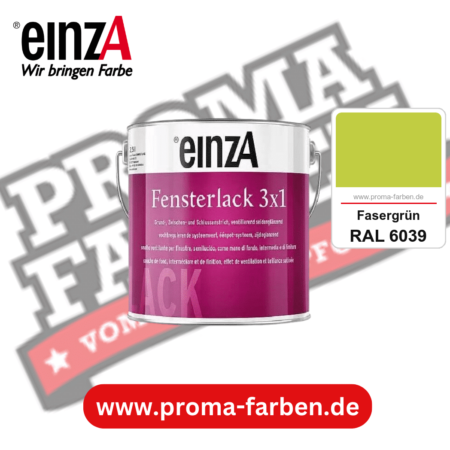 einzA Fensterlack 3x1 kaufen bei Proma Farben RAL 6039 Fasergrün