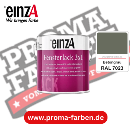 einzA Fensterlack 3x1 kaufen bei Proma Farben RAL 7023 Betongrau
