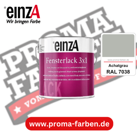 einzA Fensterlack 3x1 kaufen bei Proma Farben RAL 7038 Achatgrau