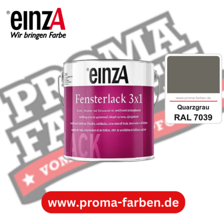 einzA Fensterlack 3x1 kaufen bei Proma Farben RAL 7039 Quarzgrau