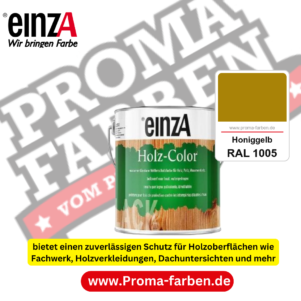 einzA Holz-Color RAL 1005 Honiggelb