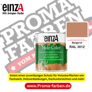 einzA Holz-Color RAL 3012 Beigerot