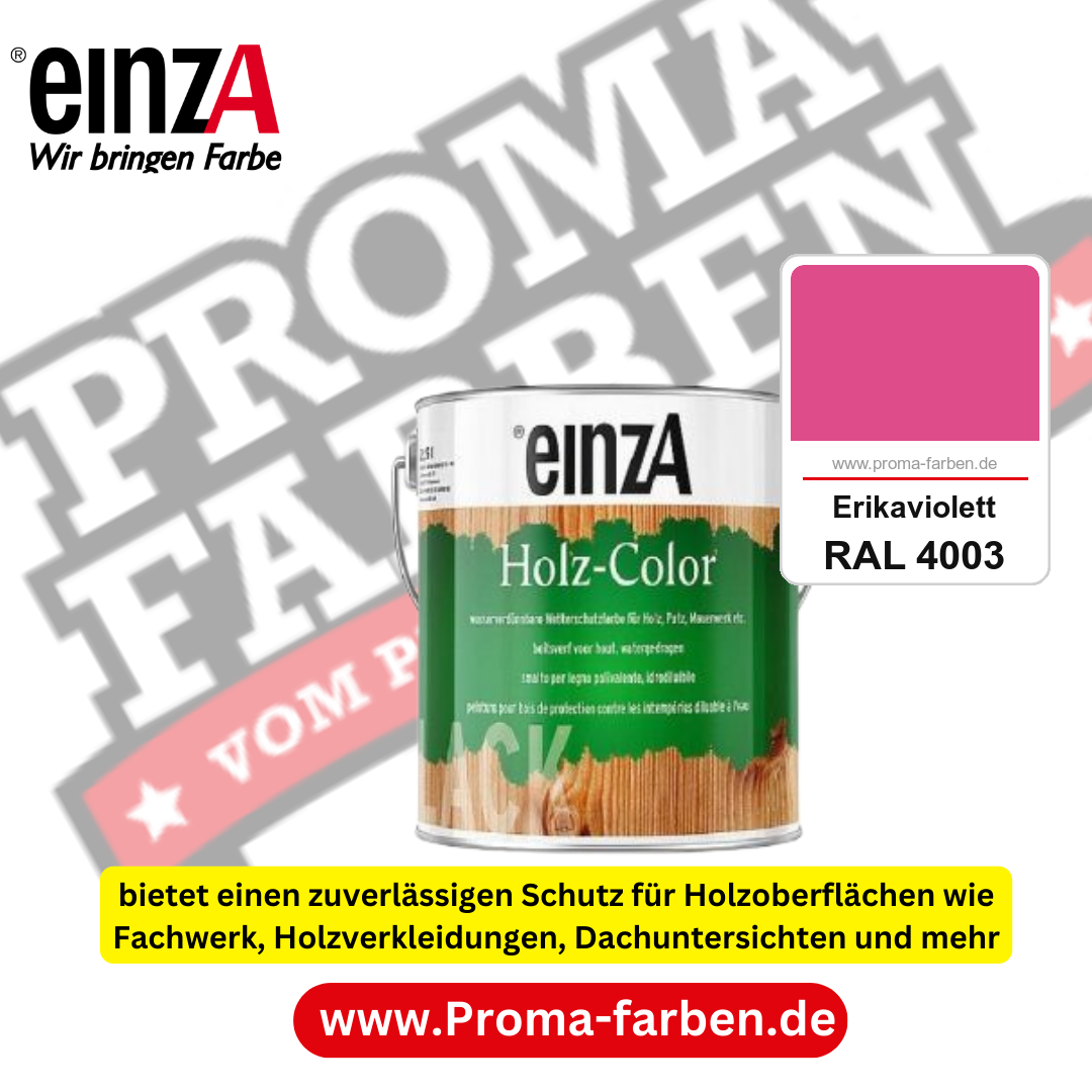 einzA Holz-Color kaufen bei Proma Farben RAL 4003 Erikaviolett