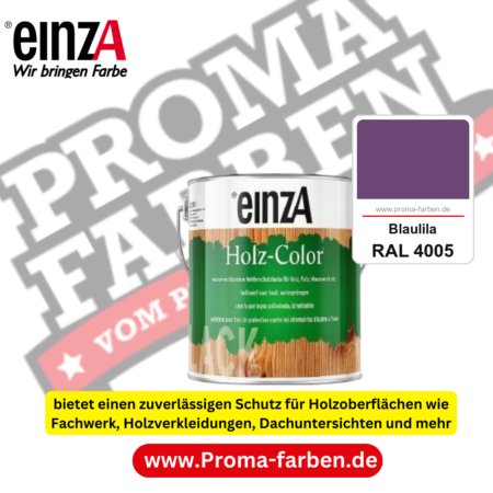 einzA Holz-Color kaufen bei Proma Farben RAL 4005 Blaulila
