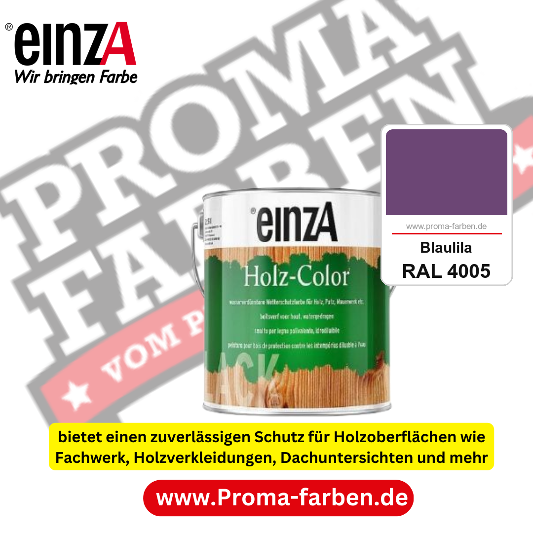einzA Holz-Color kaufen bei Proma Farben RAL 4005 Blaulila