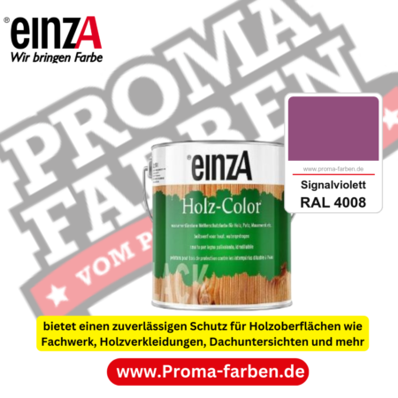 einzA Holz-Color kaufen bei Proma Farben RAL 4008 Signalviolett
