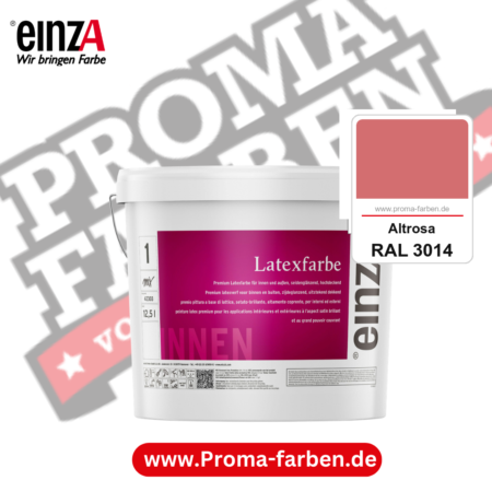 einzA Latexfarbe Premium kaufen bei Proma Farben RAL 3014 Altrosa