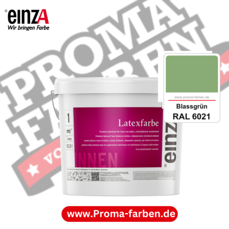 einzA Latexfarbe Premium kaufen bei Proma Farben RAL 6021 Blassgrün