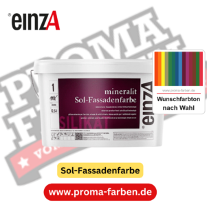 einzA mineralit Sol Fassadenfarbe Wunschfarbton