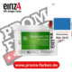 einzA Wandfarbe 333 tuchmatt kaufen bei Proma Farben RAL 5015 Himmelblau