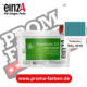 einzA Wandfarbe 333 tuchmatt kaufen bei Proma Farben RAL 5018 Türkisblau