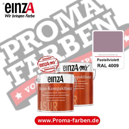 einzA Aqua-Kompaktlasur kaufen bei Proma Farben RAL 4009 Pastellviolett