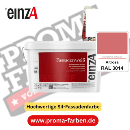 einzA Fassadenweiß kaufen bei Proma Farben RAL 3014 Altrosa