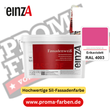 einzA Fassadenweiß kaufen bei Proma Farben RAL 4003 Erikaviolett