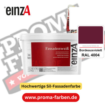 einzA Fassadenweiß kaufen bei Proma Farben RAL 4004 Bordeauxviolett