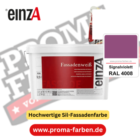 einzA Fassadenweiß kaufen bei Proma Farben RAL 4008 Signalviolett