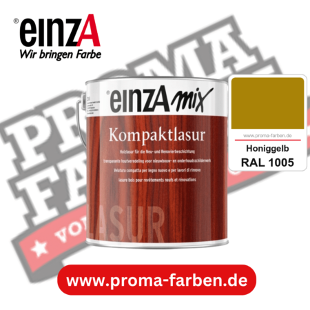 einzA Kompaktlasur kaufen bei Proma Farben RAL 1005 Honiggelb