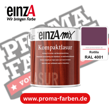 einzA Kompaktlasur kaufen bei Proma Farben RAL 4001 Rotlila
