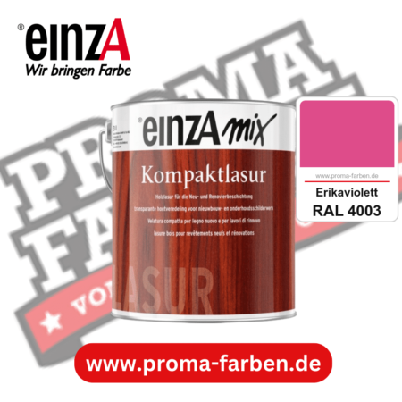 einzA Kompaktlasur kaufen bei Proma Farben RAL 4003 Erikaviolett