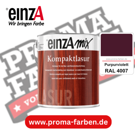 einzA Kompaktlasur kaufen bei Proma Farben RAL 4007 Purpurviolett