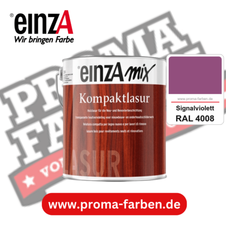 einzA Kompaktlasur kaufen bei Proma Farben RAL 4008 Signalviolett