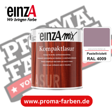einzA Kompaktlasur kaufen bei Proma Farben RAL 4009 Pastellviolett