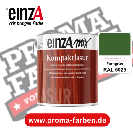 einzA Kompaktlasur kaufen bei Proma Farben RAL 6025 Farngrün