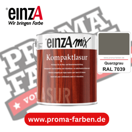 einzA Kompaktlasur kaufen bei Proma Farben RAL 7039 Quarzgrau