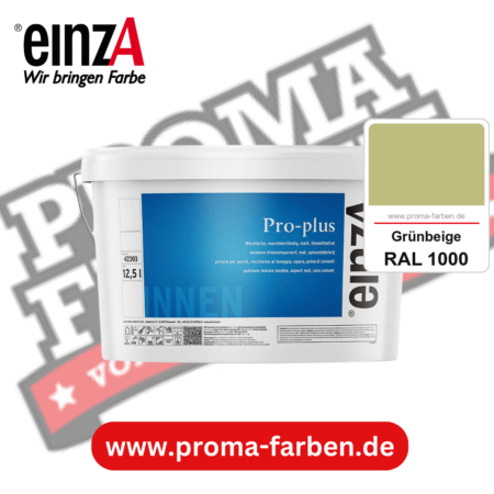 einzA Pro-plus kaufen bei Proma Farben RAL 1000 Grünbeige